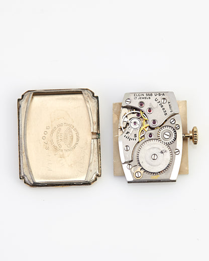 Elgin De Luxe Manual-Wind Vintage Wristwatch