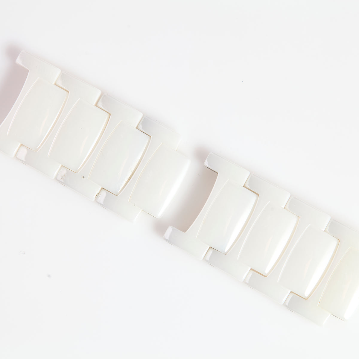 Versace white ceramic bracelet link