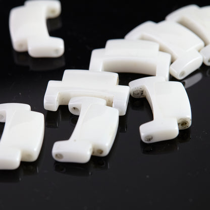 Versace white ceramic bracelet link