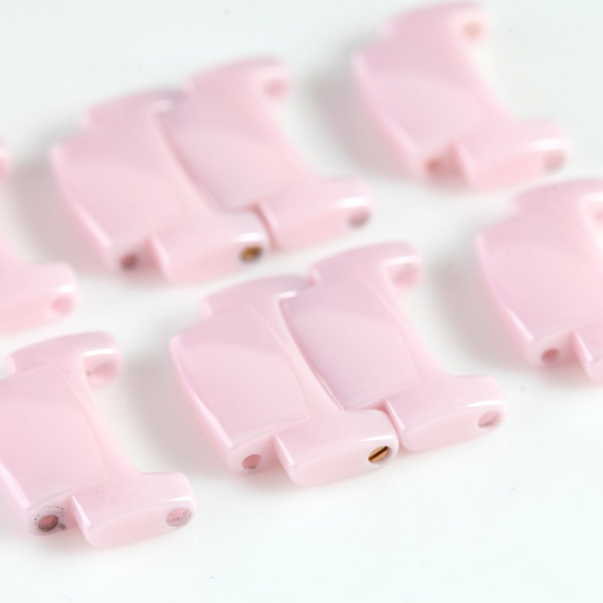 Versace Pink Ceramic Watch Bracelet Replacement Link Ladies Luxury Watch Part