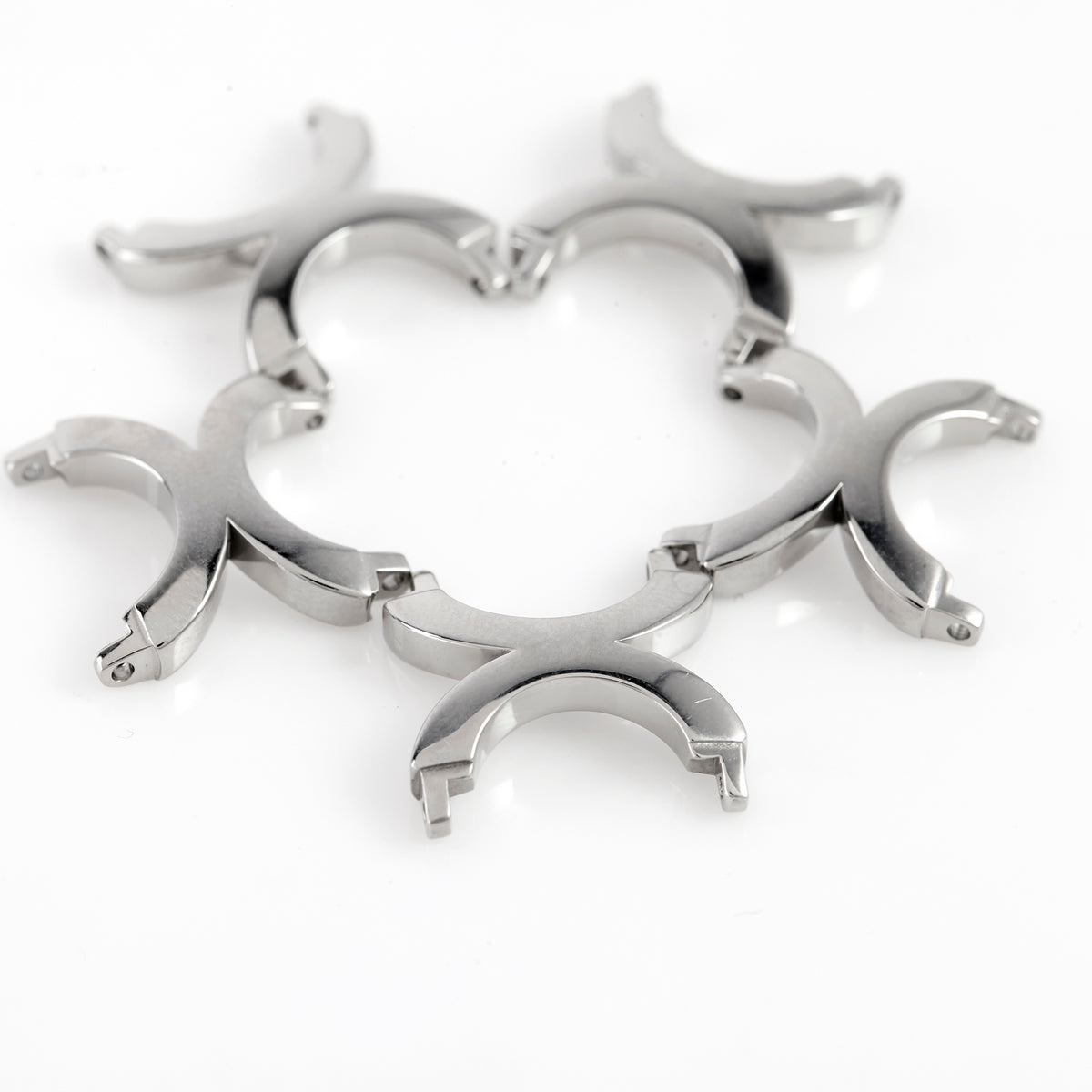 Versace Stainless Steel Watch Bracelet Link Curved Connector Replacement Part