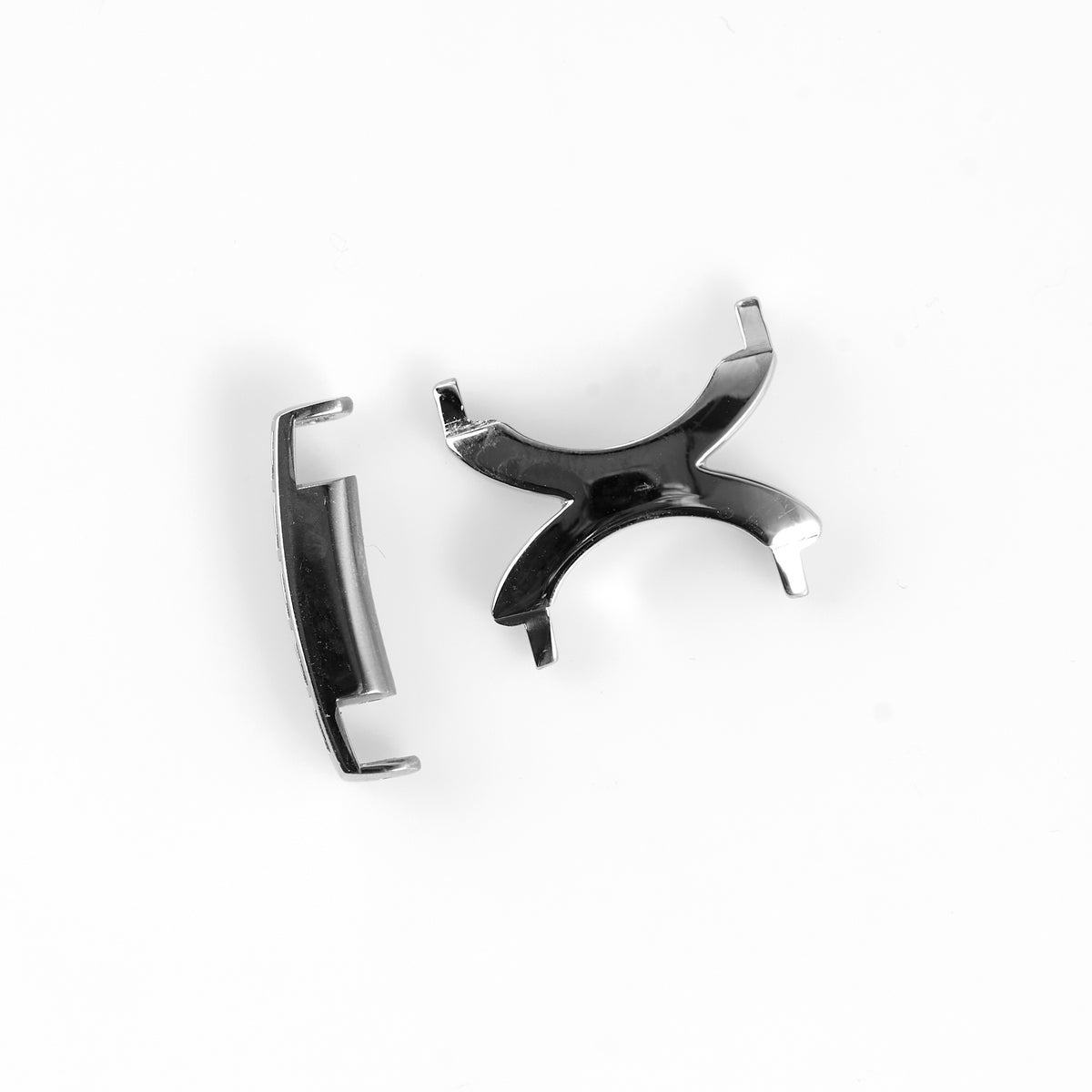 Versace Stainless Steel Watch Bracelet Link Set Greek Key Connector with Pins
