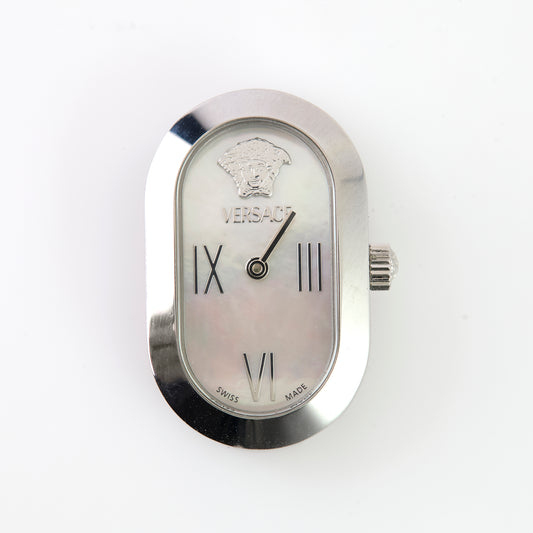 Versace AR0508 Ladies Oval Watch Case with Dial, Crystal & Crown