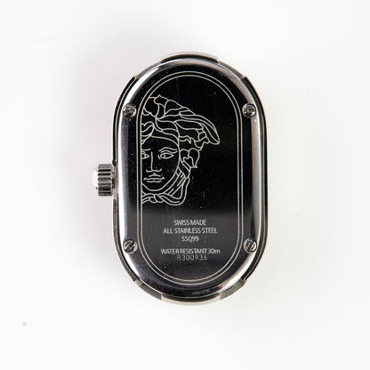Versace AR0508 Ladies Oval Watch Case Dial Crystal Crown Swiss Made Parts