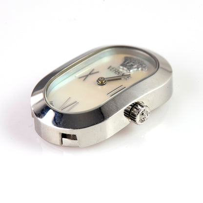 Versace AR0508 Ladies Oval Watch Case Dial Crystal Crown Swiss Made Parts