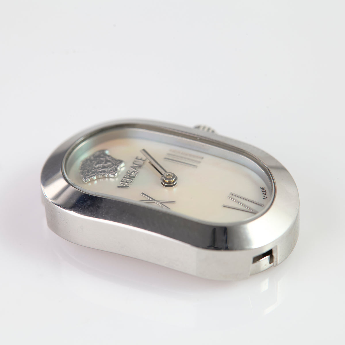 Versace AR0508 Ladies Oval Watch Case Dial Crystal Crown Swiss Made Parts