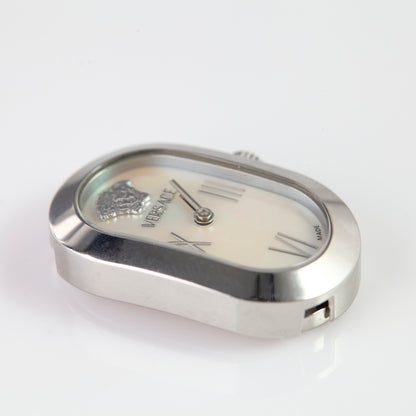 Versace AR0508 Ladies Oval Watch Case Dial Crystal Crown Swiss Made Parts