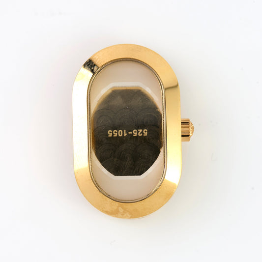 Versace VERB0023 Ladies Gold Tone Oval Watch Case