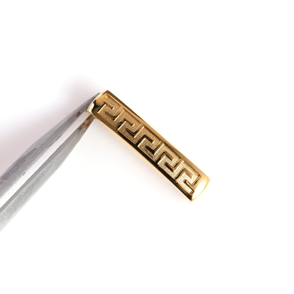 Versace VERM1005 Gold Tone Greek Key Watch Bracelet Link Replacement Part