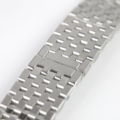 Versace Stainless Steel Watch Bracelet Silver Multi Row Link Band Clasp