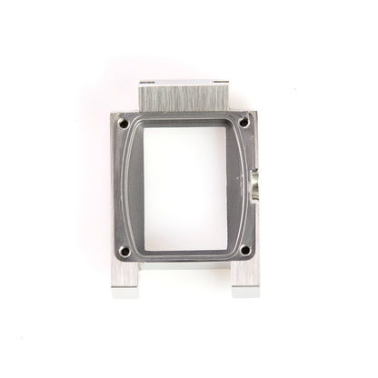 Versace Rectangular Watch Case & Caseback Stainless Steel Greek Key Replacement