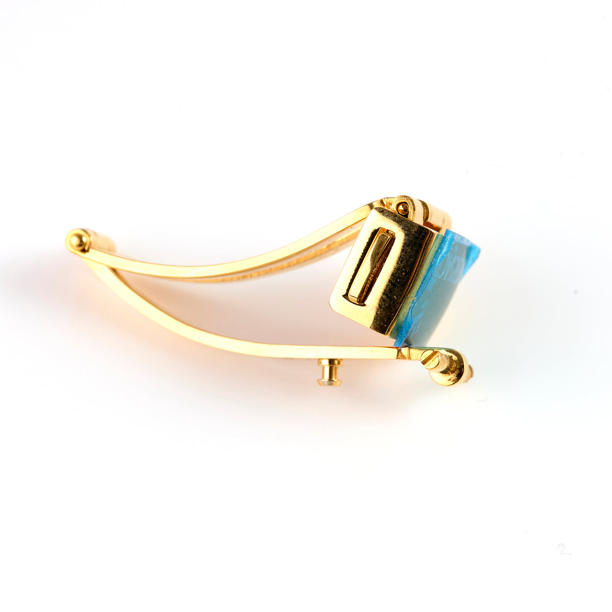 Versace Gold Tone Stainless Steel Watch Deployment Clasp Buckle Replacement