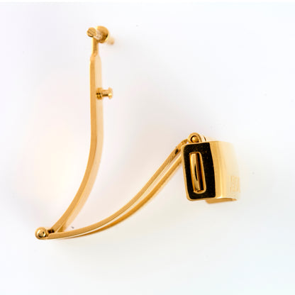 Versace gold-tone stainless steel deployment clasp buckle
