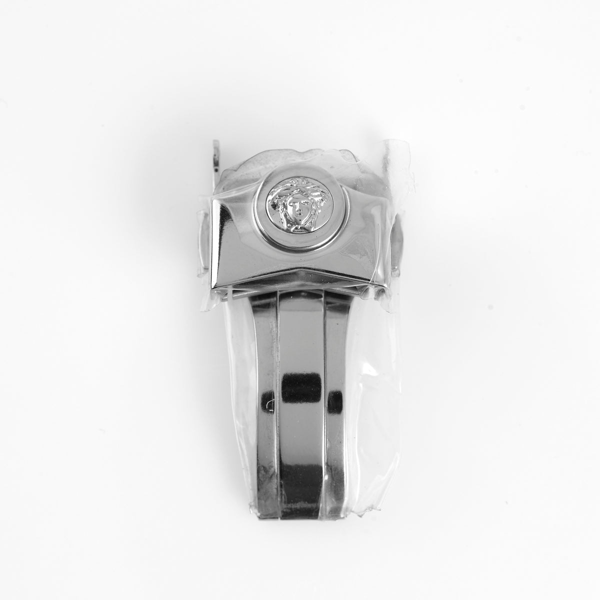 Versace Watch Deployment Clasp Stainless Steel Silver Medusa Logo Replacement