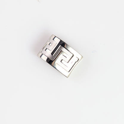 Versace Watch Bracelet Link Stainless Steel Silver Greek Key Replacement Part