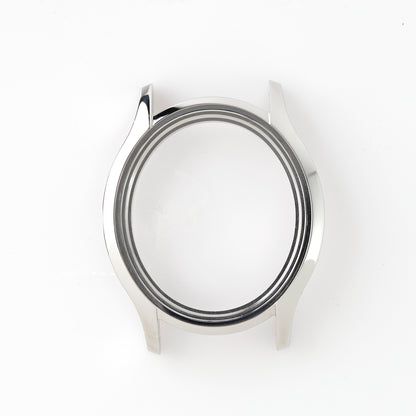 Versace Stainless Steel Watch Case Polished Silver Round OEM Replacement Part