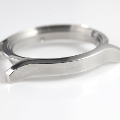 Versace Stainless Steel Watch Case Polished Silver Round OEM Replacement Part
