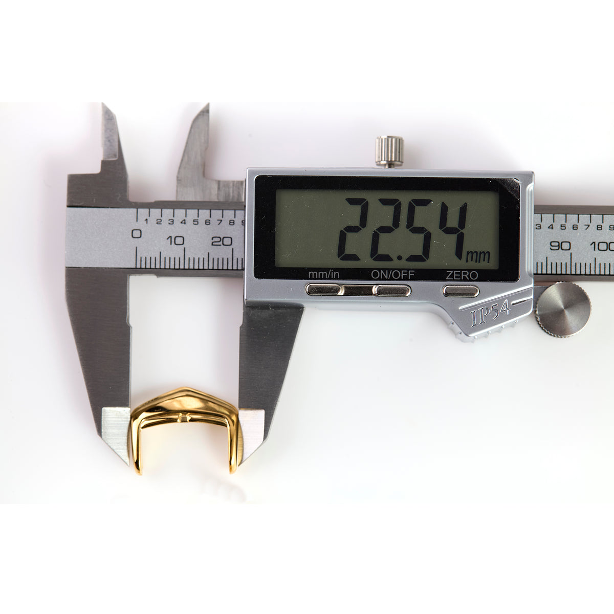 Versace Gold Tone Watch Buckle Clasp Assembly Folding Replacement Part