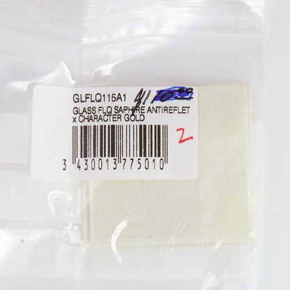 GLFLQ115A1 Sapphire Watch Crystal – Anti-Reflective Glass – Character Gold – OEM Replacement