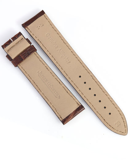 Jaeger LeCoultre Brown Alligator Strap 20mm x 18mm