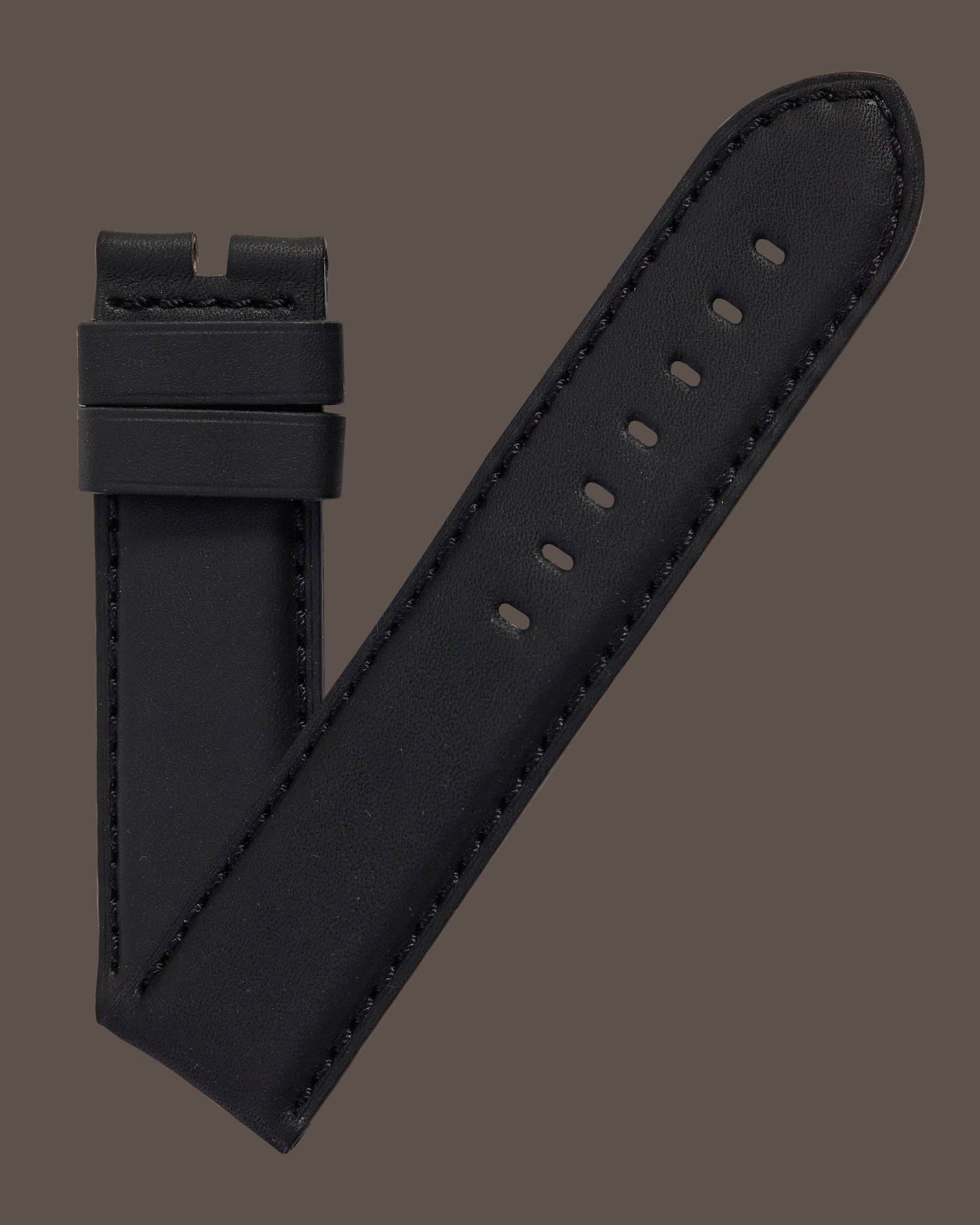 Ernst Benz 22mm x 22mm Black John Varvatos Leather Band