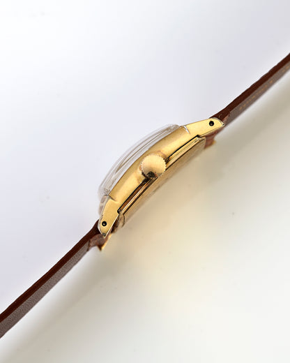 Lord Elgin Rectangular Manual-Wind Vintage Wristwatch