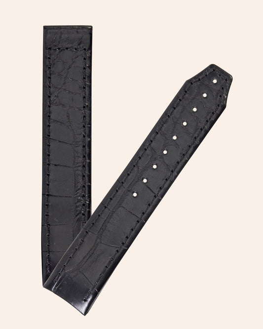 Maurice Lacroix 21mm x 20mm ML550-000077 Masterpiece Black Alligator Strap