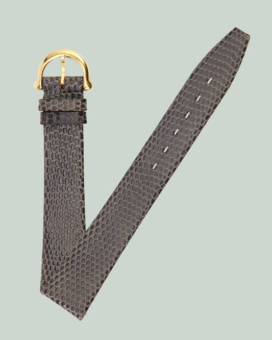 Maurice Lacroix 17mm x 14mm NOS Gray Lizard Strap