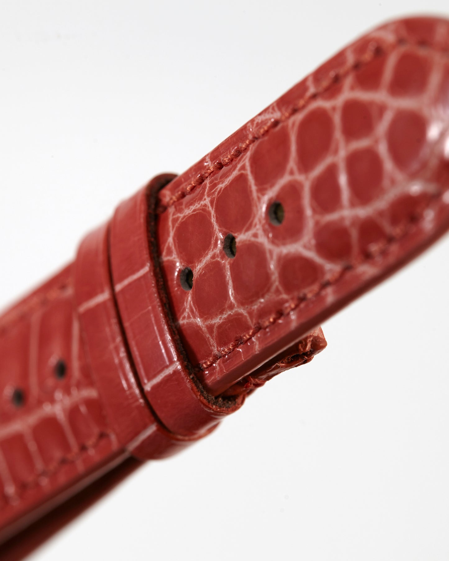 Maurice Lacroix 17mm x 16mm ML550-000000 Masterpiece Pink Crocodile Strap