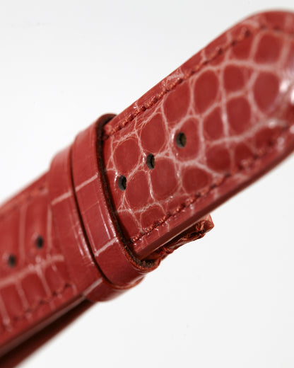 Maurice Lacroix 17mm x 16mm ML550-000000 Masterpiece Pink Crocodile Strap