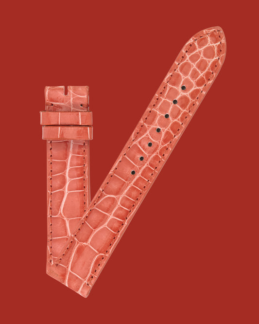 Maurice Lacroix 17mm x 16mm ML550-000000 Masterpiece Pink Crocodile Strap