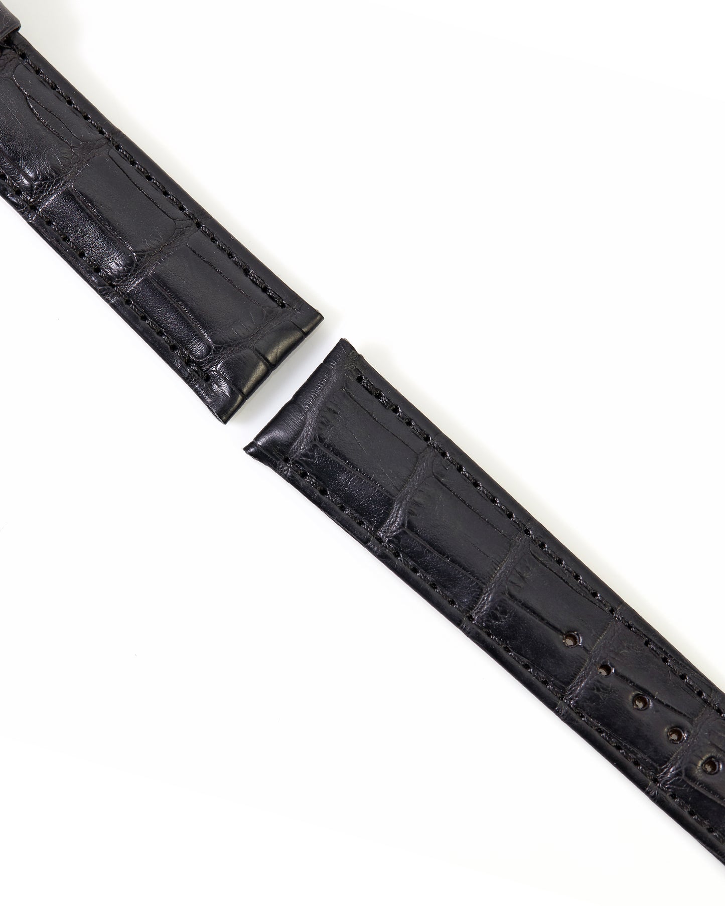 Maurice Lacroix 21mm x 18mm ML550-000080 Masterpiece Black Alligator Strap