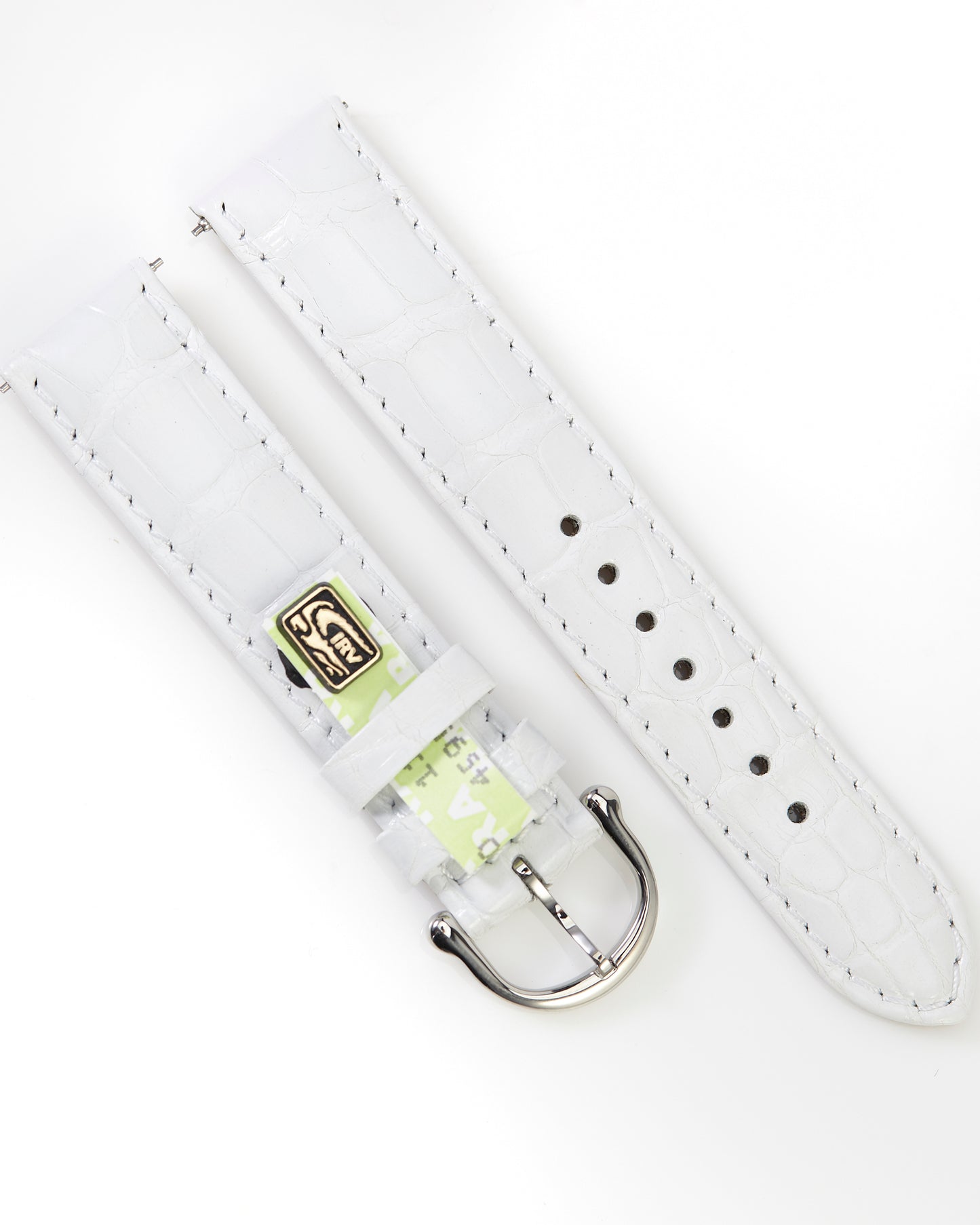 Maurice Lacroix 17mm x 16mm ML550-000095 Masterpiece White Crocodile Strap