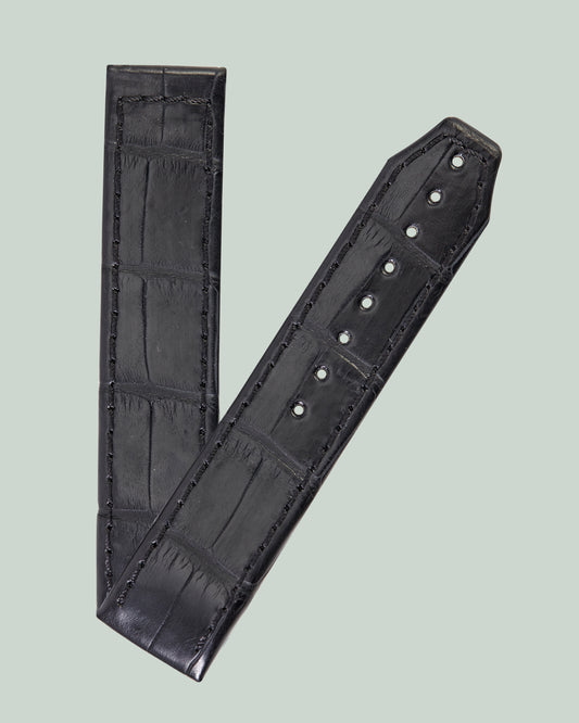 Maurice Lacroix 21mm x 20mm ML550-000111 Masterpiece Black Alligator Strap