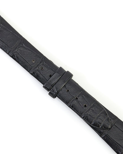 Maurice Lacroix 18mm x 14mm ML550-000114 Masterpiece Black Alligator Strap