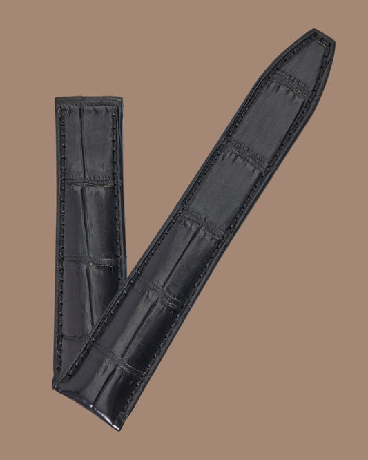 Maurice Lacroix 21mm x 18mm 550-000200 Masterpiece Black Alligator Strap