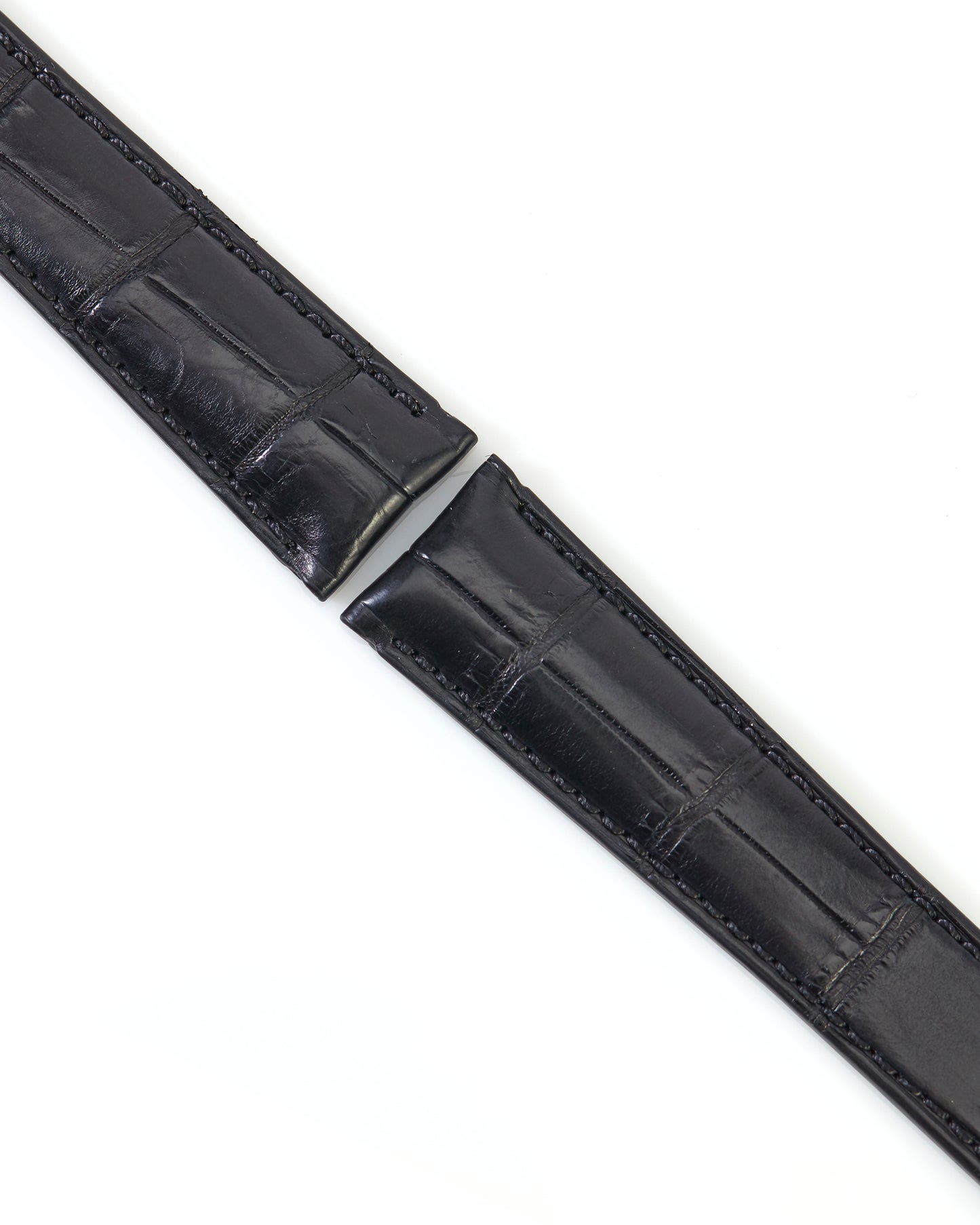 Maurice Lacroix 21mm x 18mm 550-000200 Masterpiece Black Alligator Strap