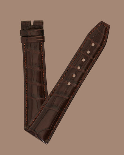 Maurice Lacroix 22mm x 18mm ML550-000216 Masterpiece Brown Alligator Strap