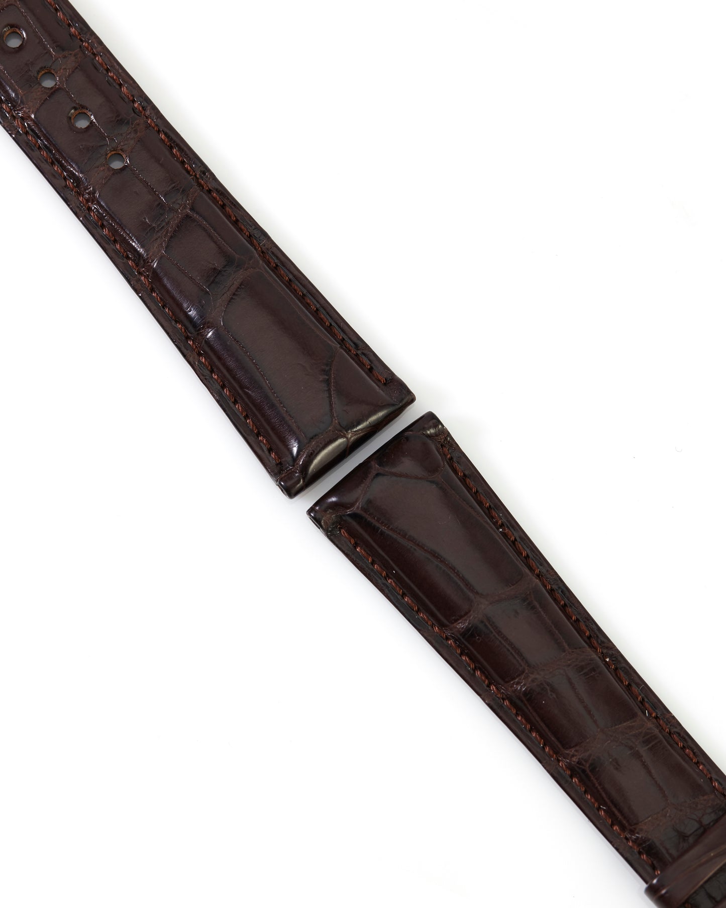 Maurice Lacroix 22mm x 18mm ML550-000216 Masterpiece Brown Alligator Strap