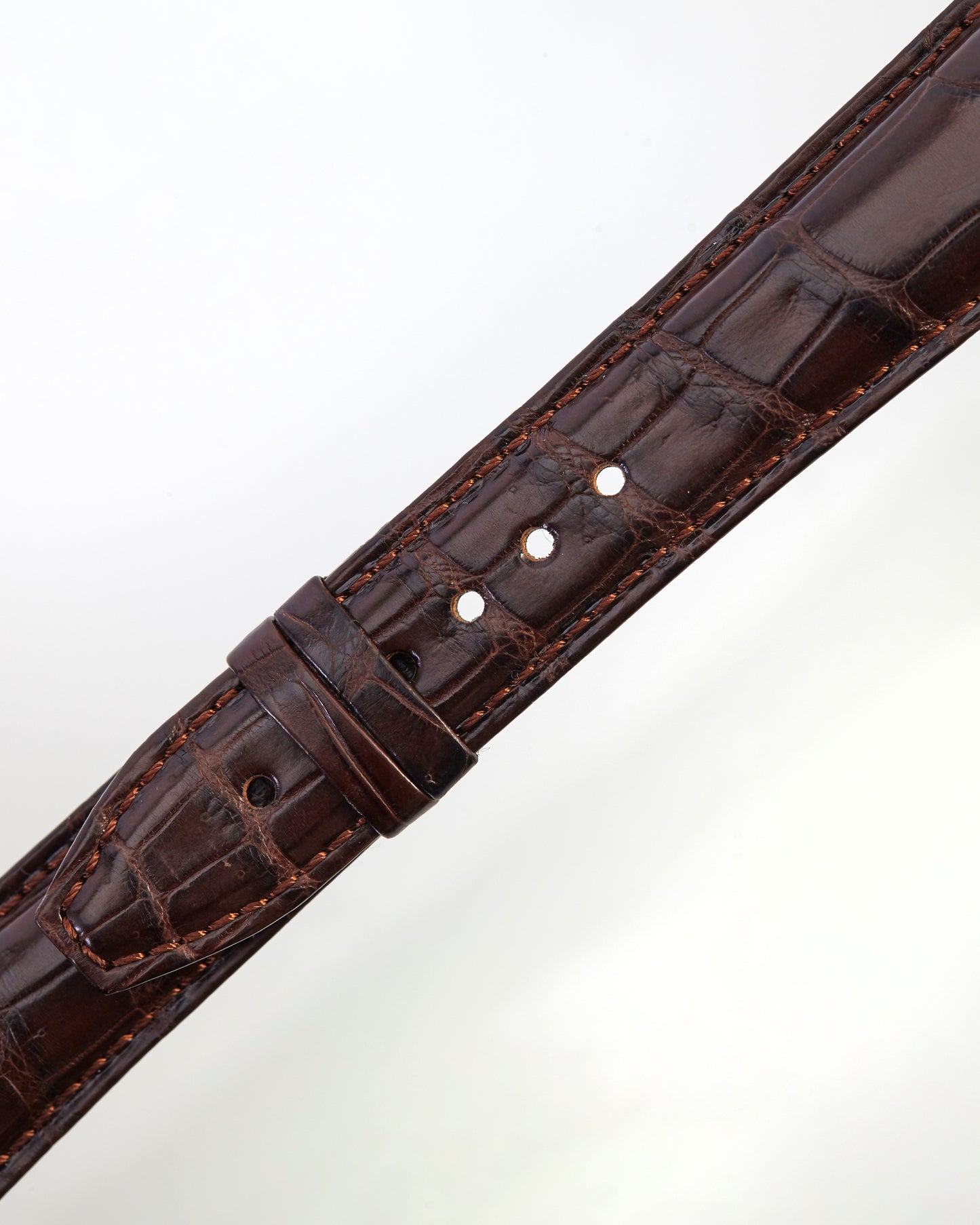 Maurice Lacroix 22mm x 18mm ML550-000216 Masterpiece Brown Alligator Strap