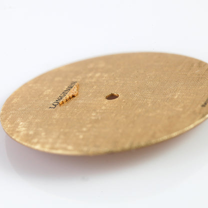 Vintage Longines Watch Dial – Gold Textured Linen Finish