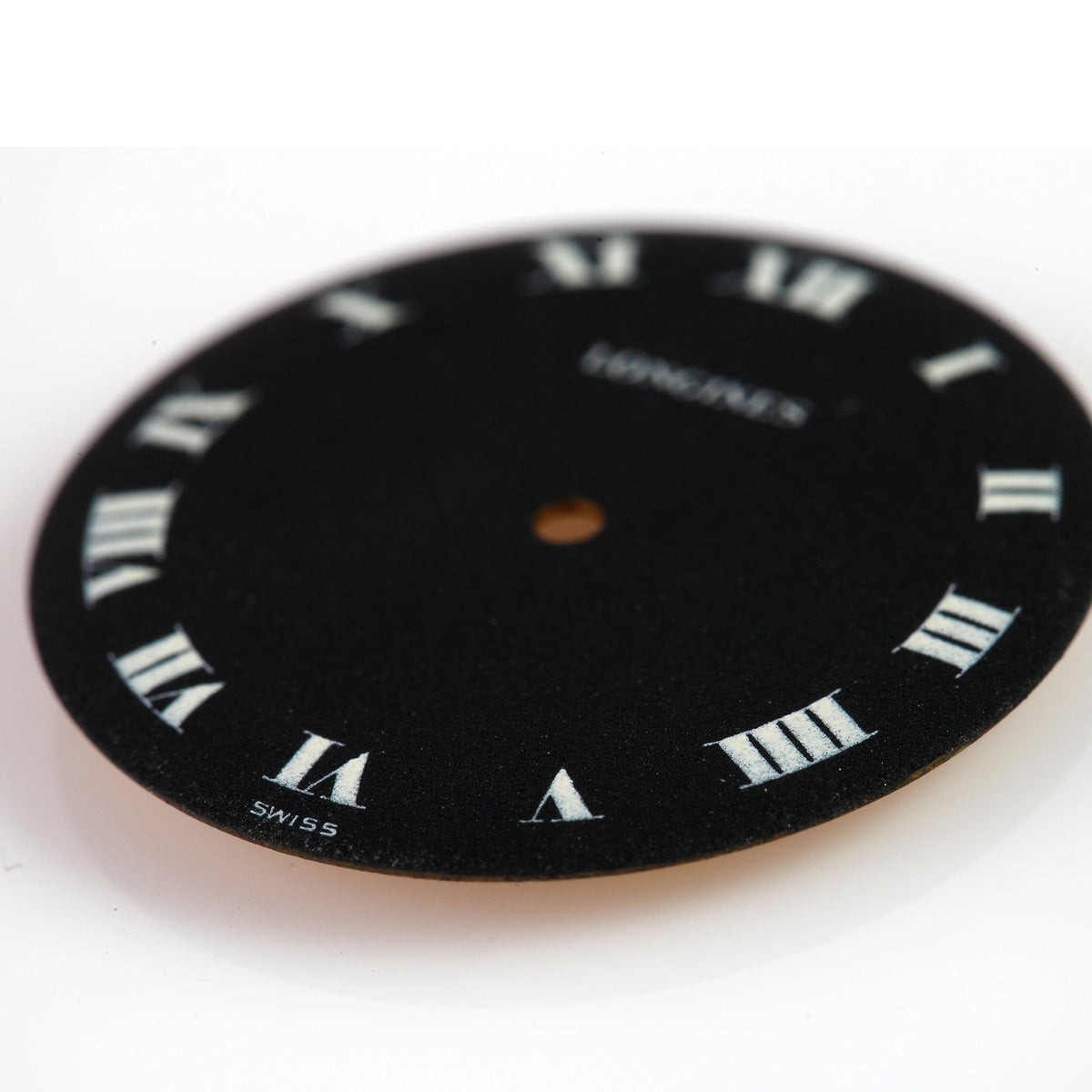 Vintage Longines Black Roman Numeral Dial