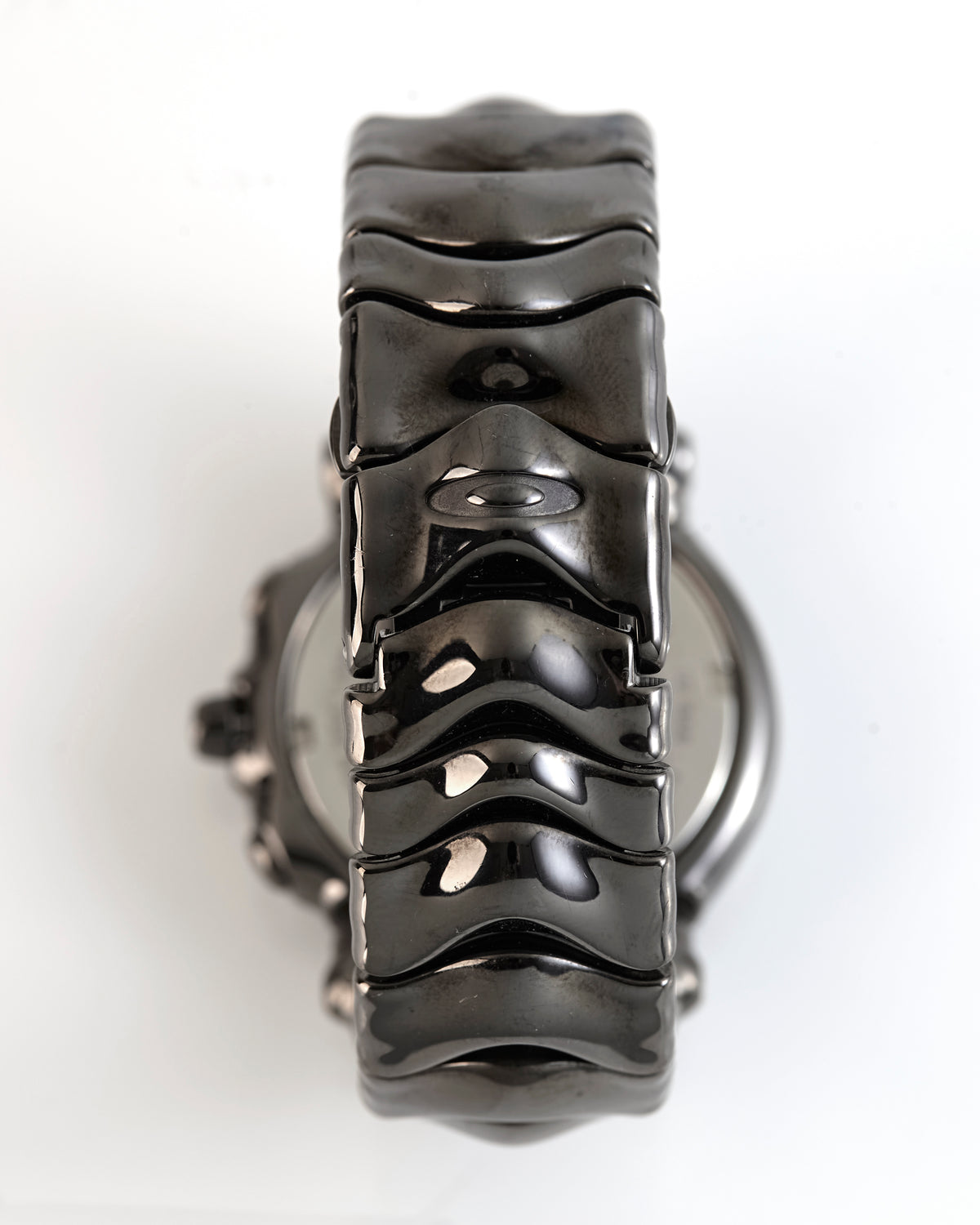 Oakley Judge Stealth Black Chronograph Watch PVD Stainless Steel Swiss Quartz