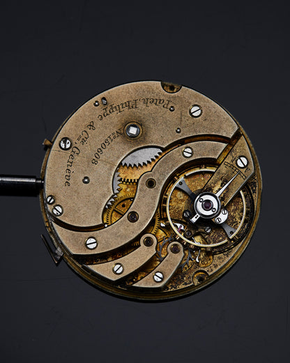 PATEK PHILIPPE PATEK PHILIPPE Vintage Pocket Watch Movement with Enamel Dial