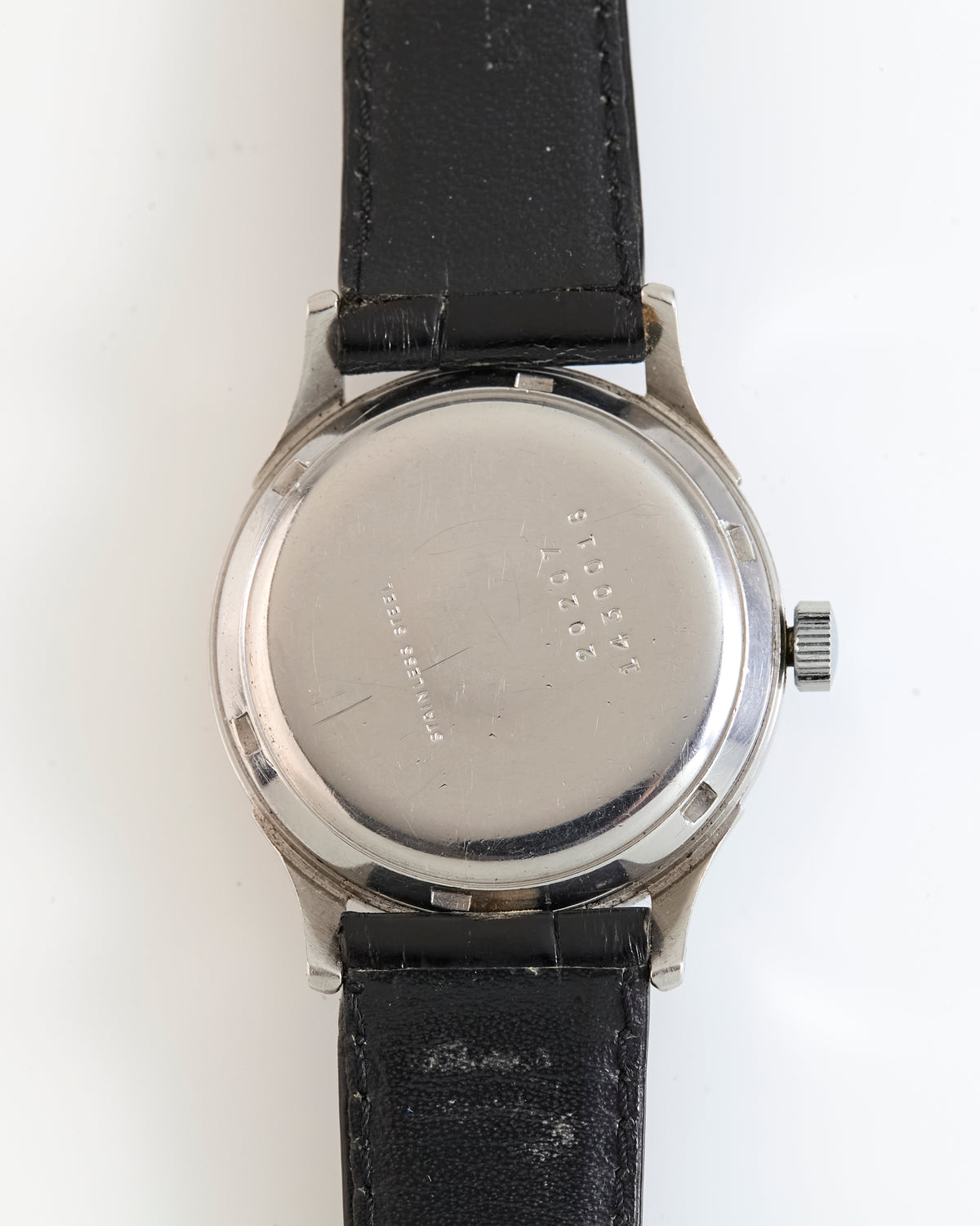 Universal Geneve Vintage Stainless Steel Manual-Wind Wristwatch.