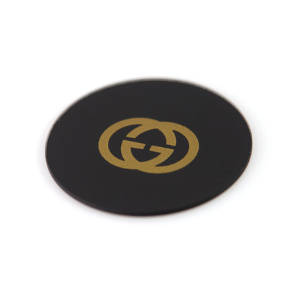 GUCCI Watch Dial. Deep Burgandy with Gold Logo. 153.023