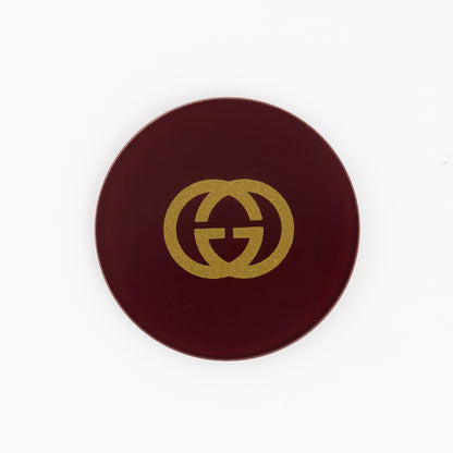 GUCCI Watch Dial. Deep Burgandy with Gold Logo. 153.011