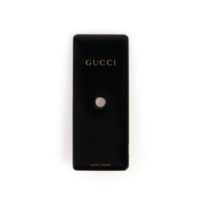 GUCCI Watch Dial. Deep Burgandy with Gold Logo. 051.013.1