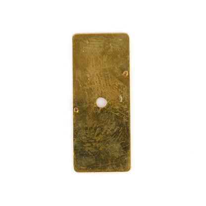 Gucci 051.014.1 Swiss Made Watch Dial Rectangular Brushed Gold Replacement
