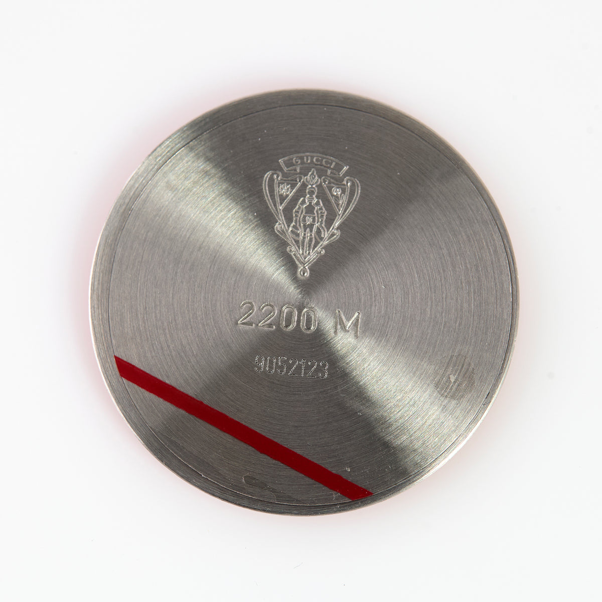 Gucci 152.2200.1 Stainless Steel Watch Case Back Cover 2200M Replacement